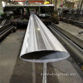 ASTM 201 Tubo di acciaio ovale